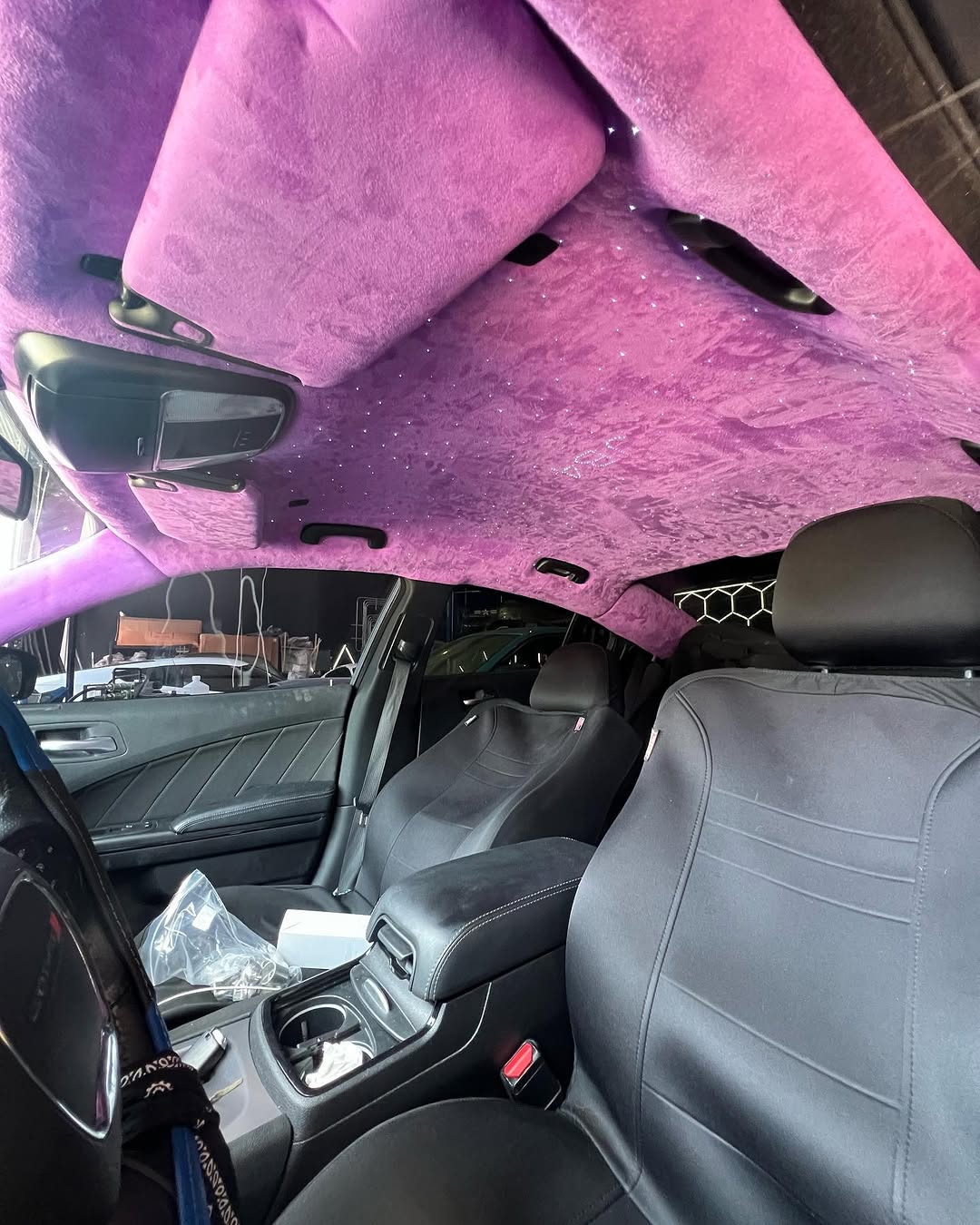 Suede Wrap Interior Headliners