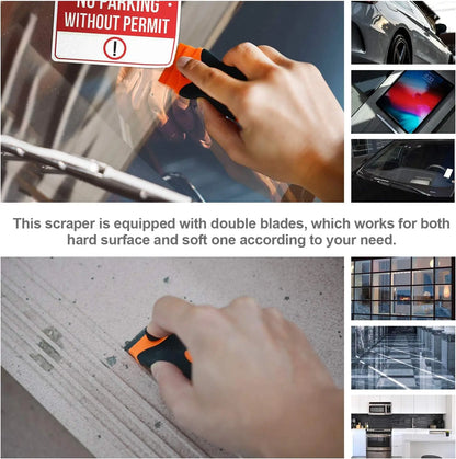 Double-Edged Razor Scraper