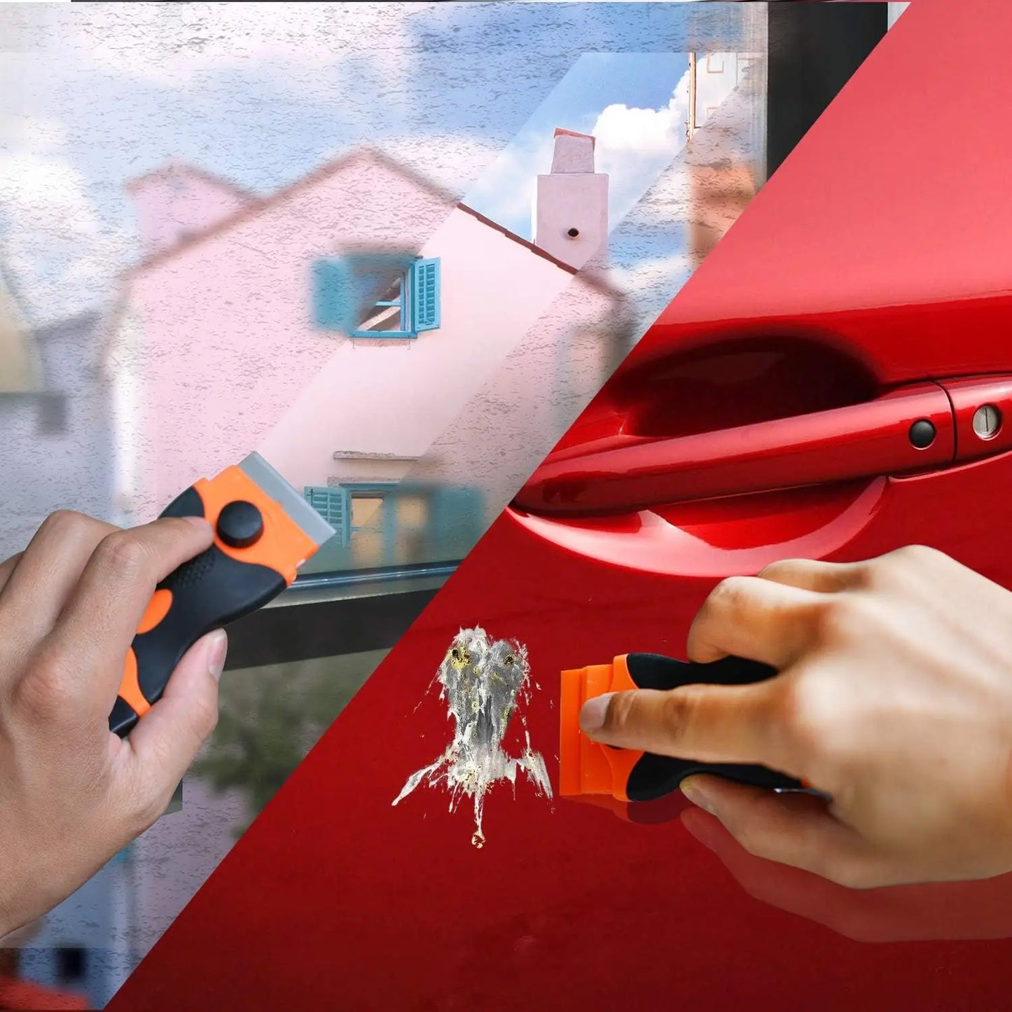 Double-Edged Razor Scraper