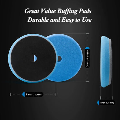 6 pcs Polisher Pads (5 Inch)