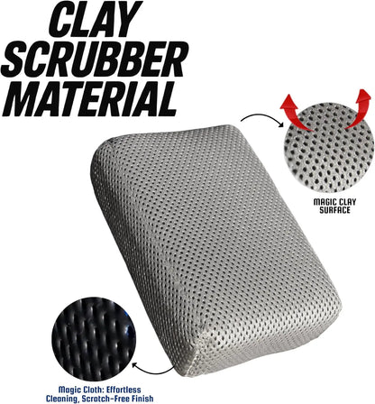 Reusable Clay Scrubber